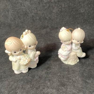 Lot 136  Two Precious Moments Ornaments