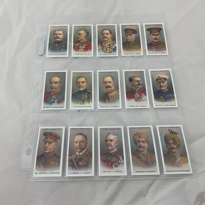 -33- Allied Army Leaders of WW1 | Complete Set | 2000