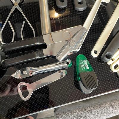 Lot 28.5. Kitchen Misc with Metal Tool Caddy