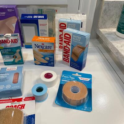 Lot 151.5C. Assorted BandAids and Bandages