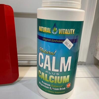 Lot 158.5. Heating Pad and "Calm" Drink Mix