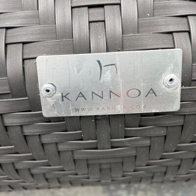 Outdoor Chair and Ottoman