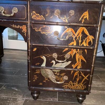 Henredon Chinoisserie Partner Desk