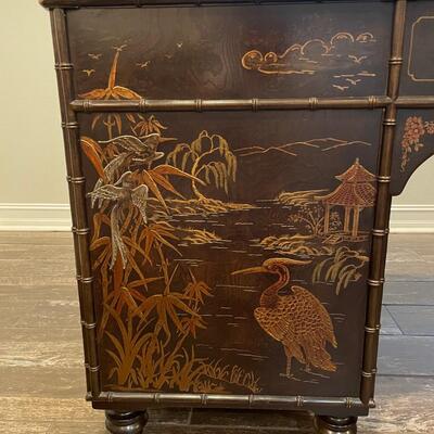 Henredon Chinoisserie Partner Desk