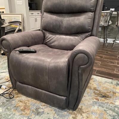 Faux Leather Reclining Lift Chair - Brand New!