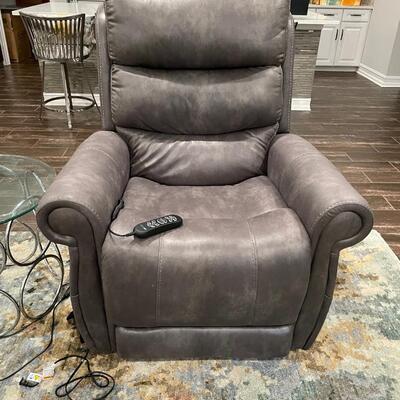 Faux Leather Reclining Lift Chair - Brand New!