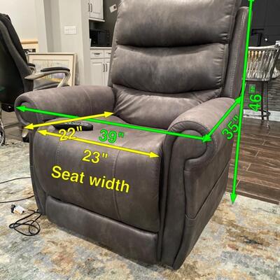 Faux Leather Reclining Lift Chair - Brand New!