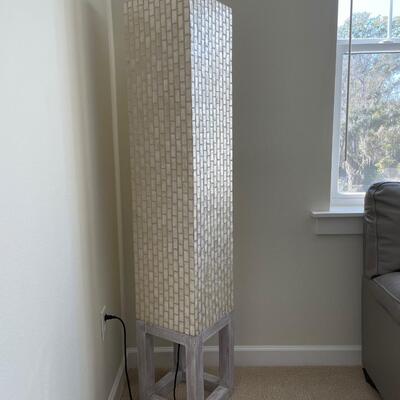 Mother-of-Pearl Floor Lamp