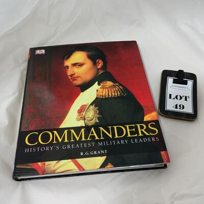 -49- BOOKS | Commanders | Historyâ€™s Greatest Military Leaders | Coffee Table Book