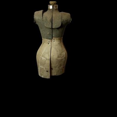 A757 Antique Sewing Dress Form