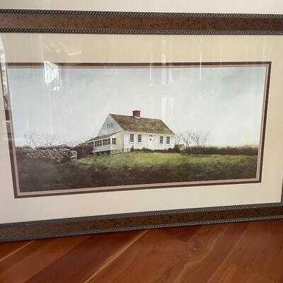 Lot 151  Framed Farm House Print