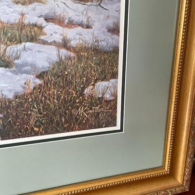 Lot 153  "War Is Terrible" Framed Print