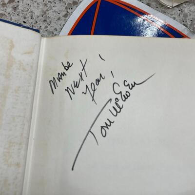 Lot 158  Florida Gators Lot w/ Autographed Book