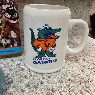Lot 158  Florida Gators Lot w/ Autographed Book