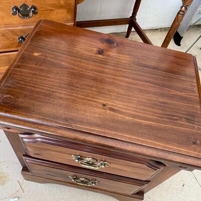 Lot 169  Wood Night Stand