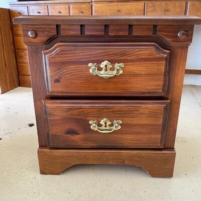 Lot 169  Wood Night Stand
