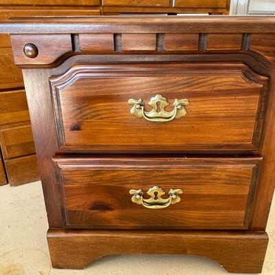 Lot 169  Wood Night Stand