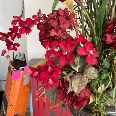 Lot 173  Large Silk Arrangement
