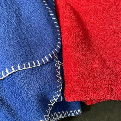 Lot 179  Pair of Fleece Throws