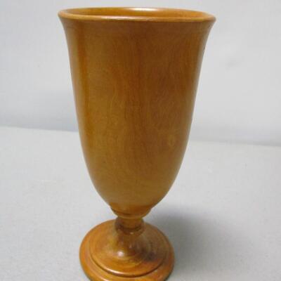 Antique Turned Wood Cups