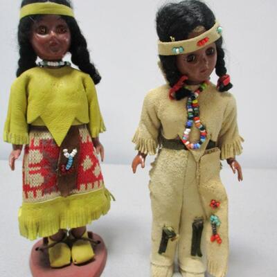Native American Doll Figures
