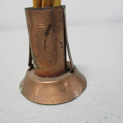 Antique Candle & Match Holders