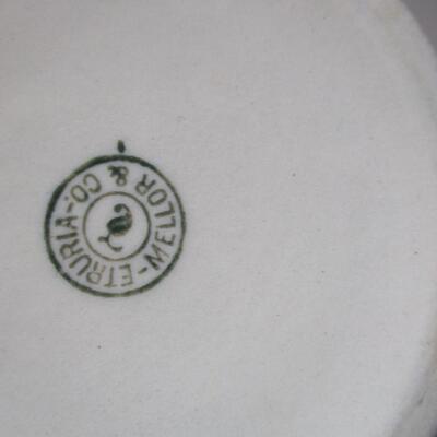 Antique Willshire Ohio & Etruria Mellor & Co. Ceramic Ironstone Pitcher