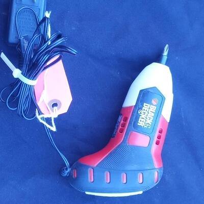 Black and decker small battery drill, screw driver