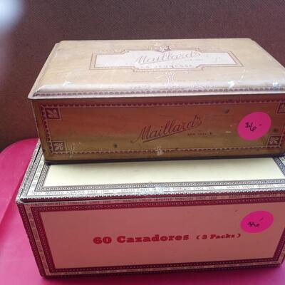 Cigar boxes