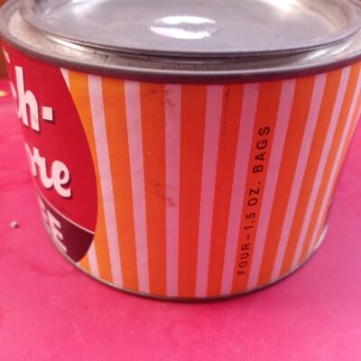 Much more coffee tin