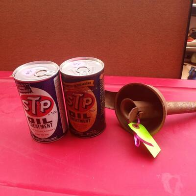 Funnel and stp cans