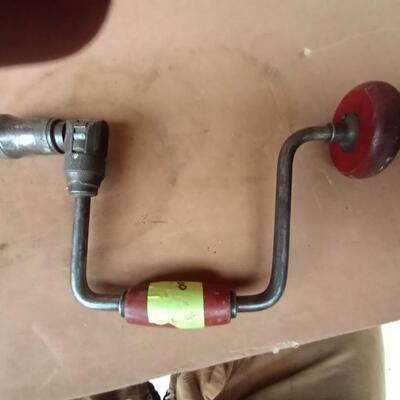 Vintage hand drill