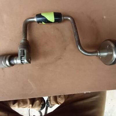 Vintage hand drill