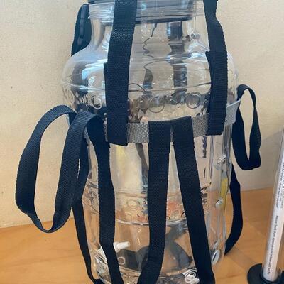 5 Gallon Carboy with dispenser and carrying harness