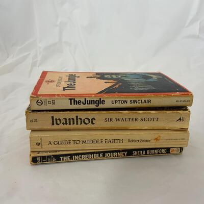 -87- BOOKS | High School Classics | The Jungle | Ivanhoe