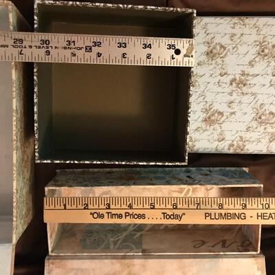 6 Decorative Storage Boxes