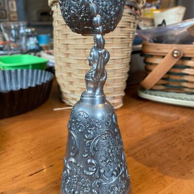 Pewter cup and goblet, Traditional German Wedding Gift