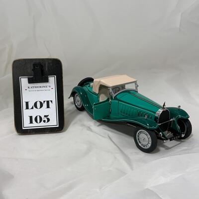 -105- MODEL CARS | 1929 Bugatti Royale | Franklin Mint | Die-Cast