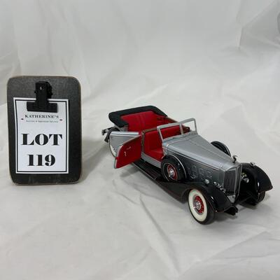 -119- MODEL CARS | 1934 Packard | Franklin Mint | Die-Cast