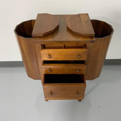-131- Vintage Sewing Cabinet