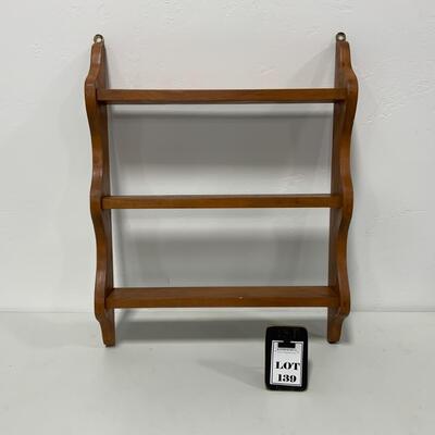 -139- Three-Shelf Wall-Unit