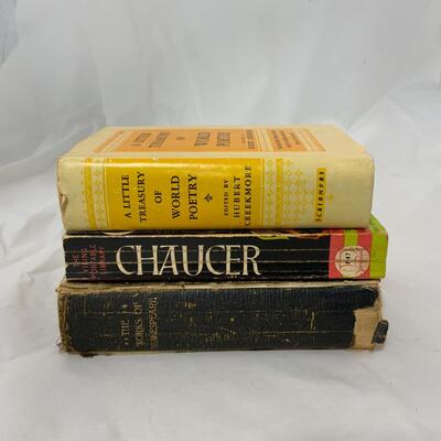 -144- BOOKS | Poetry | Chaucer | Shakespeare