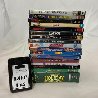 -145- Sixteen DVDS | Movies | TV
