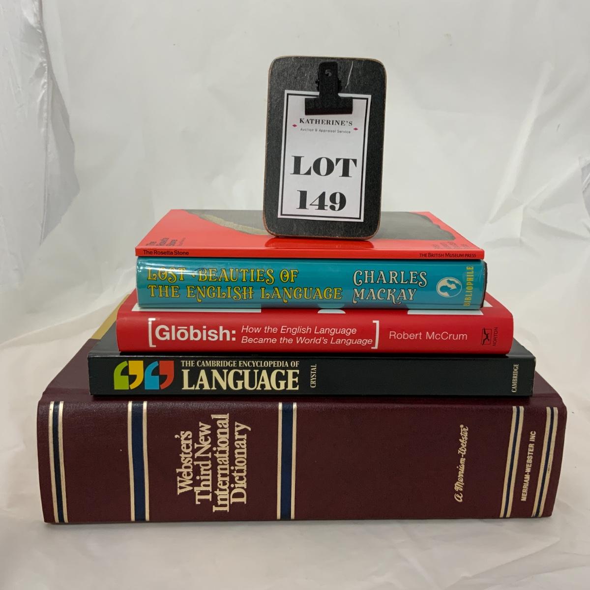 149 BOOKS English Language Dictionary