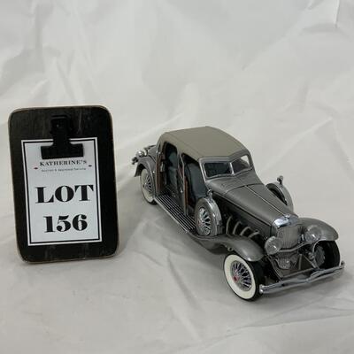 -156- MODEL CARS | 1933 Dusenberg SJ | Franklin Mint | Die-Cast