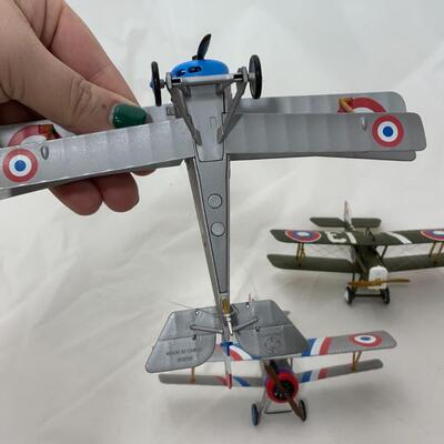 -157- Three Die-Cast Model Air Planes
