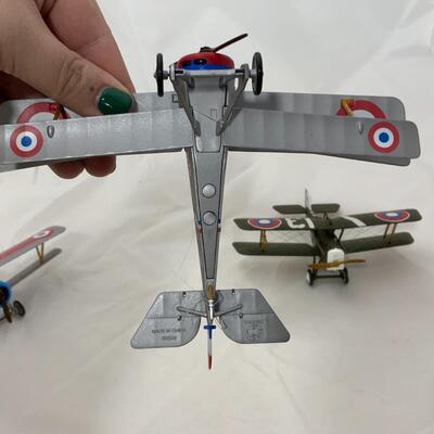 -157- Three Die-Cast Model Air Planes