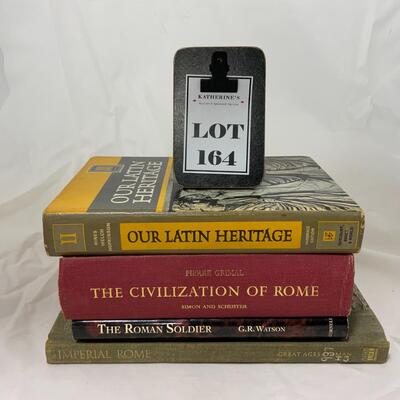 -164- BOOKS | Latin Language | Rome