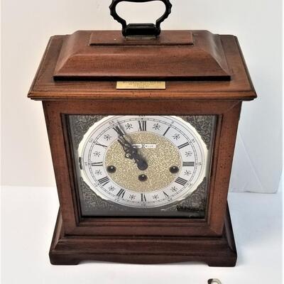 Lot #38  Howard Miller Mantle Clock - good working condition - 1980