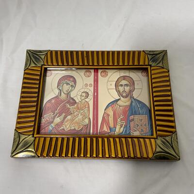 -183- Eastern Orthodox Idol | Mary and Jesus